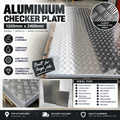 Marine Grade 3mm Aluminium Checker Plate