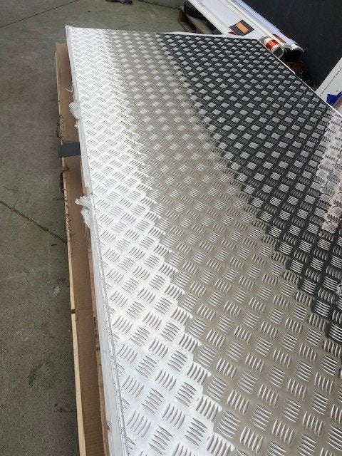 Marine Grade 3mm Aluminium Checker Plate