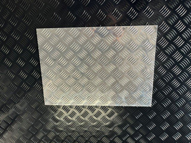 MARINE GRADE Black Aluminum Checker